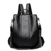 Mochila Nueva Antirrobo para Mujer Mochila Estilo Coreano Simple Combinable Bolso de Hombro Mochila de Estudiante Moderna Elegante