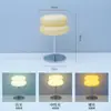 Minimalista Bauhaus Sala de Estar Dormitorio Estudio Casa de Huéspedes Vintage Hamburgo Lámpara de Mesa de Cristal Ambiente de Moda Lámpara Decorativa de Mesita de Noche