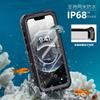Pimenta Vermelha Adequada para Capa de Celular Iphone16E/17E Transfronteiriça Exterior Anti-Queda Impermeável para Natação Proteção Completa
