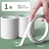 Cinta de Doble Cara de Papel de Algodón Deli Alta Adhesión Doble Cara Fácil de Rasgar Cinta Ancha Múltiples Especificaciones Venta al por Mayor 30400