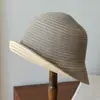 Sombrero de Paja Japonés Explosivo de Doble Cara Simple Versátil Sombrilla de Sol para Viajes Sombrero de Cubeta Versátil Casual Sombrero de Pescador Sombrero de Primavera y Verano
