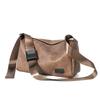 Spot atacado japonês coreano masculino saco de ombro horizontal all-match messenger bag montando mochila ipad satchel maré