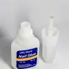 Uno Bond Espeso 7g Pegamento para Uñas con Pincel, Pegamento Transparente para Uñas Portátil, No Requiere Lámpara de Curado, Pegamento para Uñas de Secado Rápido