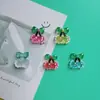 Populares Accesorios Coloridos de Cereza con Perlas para Manualidades DIY, Accesorios para el Cabello Infantiles con Pegamento Crema, Colgantes para Ropa, Pulseras, Fundas de Teléfono