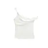 2623-Chaleco Sexy Ajustado Estilo Europeo y Americano para Mujer Moda Nueva Primavera y Verano 2026 Top Hot Girl sin Hombros