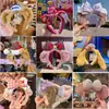 Agente de Compras da Disney para Faixas de Cabelo Shelliemay, Faixas de Cabeça de Pelúcia com Laço do Ursinho Duffy Fofo, Acessórios de Cabelo para Lavar o Rosto de Parque de Diversões