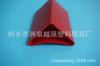 Estante de supermercado de suministro tubo triangular tubo cuadrado tubo con forma de PVC estante accesorios de plástico soporte de plástico tubo