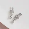 Concierto de Navidad Nota Musical Retro Instrumento Colgante de Nicho Colección Creativo DIY Hecho a Mano Colgante para Collar Pulsera
