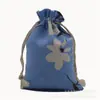 Impresso algodão e linho pacote de pano bolso estilo étnico saco de algodão com cordão saco de embalagem de jóias saco repelente de mosquitos atacado spot