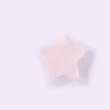Colgante de estrella de cinco puntas pulida de cristal de piedra natural cruda de 3 cm, gema de estrella y luna, artesanías, accesorios de joyería transfronterizos