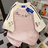 Camisetas de Manga Corta Estilo Ins Tendencia Nacional Estilo Japonés Estampado de Anime para Hombres y Mujeres Verano 2025 Holgadas Cuello Redondo Tops de Pareja
