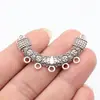 46X29mm 2.9g Conector de Collar de Plata Antigua Venta Caliente Transfronteriza Material para DIY