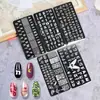 Suministro Transfronterizo de Juegos de Placas de Estampado para Uñas, Plantillas DIY de Transferencia para Uñas, Venta al por Mayor de Fabricantes