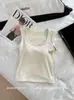 Chaleco Térmico Auténtico Xiaoyunjiji 1828 Otoño e Invierno Apto para la Piel con Tirantes Anchos y Almohadilla en el Pecho Ropa Interior Base para Adelgazar para Mujer