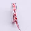 Cinta de Regalo de San Valentín Tianyimei de 1 cm Corazón Dulce Amor Flor Decoración de Pastel Cinta de Empaque