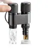 Válvula angular de doble salida y entrada única para grifo de lavadora, válvula de parada automática de agua, conector especial de tres vías uno a dos