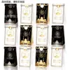 LB075 Comércio Exterior Estilo Árabe Oriente Médio Castelo Preto Dourado Festa Sudeste Asiático Festa de Doces Lembrancinhas de Festa Sacola para Embalagem de Presente