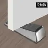 Batente de Porta Criativo Batente Anti-Colisão Suporte Superior de Porta Cartão de Porta à Prova de Vento Batente de Porta Fixo Plugue Ímã de Porta Sem Furo Mão Anti-Pinch