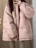 Nueva Chaqueta Acolchada de Algodón para Mujer 2025, Chaqueta Puffer Gruesa y Cálida, Abrigo Elegante Deportivo Casual de Marca de Moda
