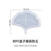 Molde de silicona para placa de hoja de epoxi de cristal, para bricolaje, venta al por mayor