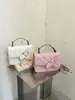2026 Bolso de Hombro Nuevo de Moda Tendencia Cruzado para Mujer Otoño Diseño de Nicho Alta Apariencia Bolso Cuadrado Pequeño para Mujer