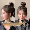 Grampo de Cabelo de Abóbora, Prendedor de Coque, Presilha para Cabelo Feminina, Ferramenta de Fixação de Rabo de Cavalo Alto, Grampo de Franja, Pequeno Acessório de Cabelo