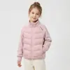 Chaqueta ligera de plumas para niños, 90% plumón de pato blanco, con forro de polar, cálida de invierno, unisex, estilo corto, perfecta para uniformes escolares