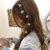Symphony Mini Summer Butterfly Pequeno Clipe 2024 Novo Temperamento Doce Grampo de Cabelo Grampo de Cabelo para Meninas Grampo de Cabelo