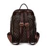Mochila Bolso de Mujer Transfronterizo Explosivo Lingge Mochila Antirrobo para Mujer Casual Retro Gran Capacidad Moda Bolso para Caminar