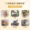 Casa Abrigo para Hamster Feltro Respirável Ninho Forma Tridimensional Porquinho da Índia Esquilo Urso Dourado Casa Quatro Estações