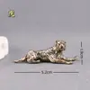 Juego Completo de Figuritas de los Doce Animales del Zodiaco de Latón: Rata, Buey, Tigre, Conejo, Dragón, Serpiente, Caballo, Oveja, Mono, Gallo, Perro, Cerdo. Set Completo de Figuras de Animales del Zodiaco