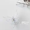 Borboleta d'água acrílico transparente clipe de borboleta líquido design de nicho grampo de cabelo super fada acessórios de cabelo