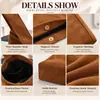 Bolso de Gamuza y Terciopelo de Gran Capacidad Versátil Otoño Invierno Bolso Tote Retro Bolso para Mujer Estudiante Viajes al Trabajo Bolso de Hombro Comercio Exterior