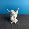Estátua de Resina de Gesso Pedra Imitada Escandinavo Cupido Amor Anjo Ornamentos Adereços de Moda para Sessão de Fotos Decorações de Entrada
