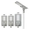 Luz de Rua Solar Integrada de Alto Brilho 170Lm/W para Exterior com Sensor de Radar, Instalação 3-6m