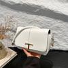 Bolso Cuadrado Pequeño Diseño Nicho Femenino 2024 Otoño e Invierno Nuevo Bolso de Hombro de Moda Bolso de Moda Versátil Bolso de Cadena Sobaco