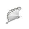 Cuchara medidora de acero inoxidable nueva para cocina, disponible al por mayor, cuchara para condimentar, cuchara medidora, 10 piezas, adecuada para herramientas de cocina para hornear