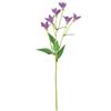 Galho de Flor Artificial com 6 Flores, Campanula, Decoração Suave Nórdica de Luxo Leve para Casa, Projeto de Decoração de Casamento, Material Floral