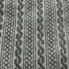 Tecido Jacquard Tricotado Corrente d'Água Duas Cores Novo para Primavera e Verão Camiseta Feminina Manga Curta Shorts Estilo Western Camisa Básica Pijama