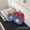 Bolso pequeño cuadrado de dibujos animados para niñas con lazo simple 2026 nuevo otoño e invierno nicho diario bolso de hombro bolso cruzado