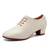 Sapatos de dança latina com sola macia, sapatos de prática, sapatos de dança para adultos, sapatos de dança de salão masculinos, sapatos de dança moderna masculinos