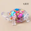 Venta Caliente Transfronteriza Adornos de Tortuga de Grava de Cristal Natural Tortuga de Cristal de Dinero Regalos de Apertura Adornos de Fortuna Venta al por Mayor