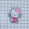 Novo Pó Solto Prata Estrela Gato Kt Kuromi Patches Acrílico Areia Movediça Desenho Animado Patches Acessórios de Joias Atacado