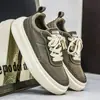 Zapatos de hombre 2026 nuevos de verano de malla transpirable casual para adolescentes, ligeros y versátiles, zapatillas de suela gruesa para aumentar la altura