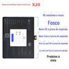 Máquina de aprendizado de ajuda de trabalho aplicável X20 tablet película película protetora película HD à prova de explosão película de tablet 13,7 polegadas