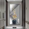 Pintura decorativa para entrada de casa, moderna, sencilla, para pasillo, mural de lujo, edición vertical, atmosférica, para colgar, con buen significado.