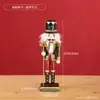 Cascanueces de Navidad Figura de Madera Adorno Forma de Soldado Mesa de Sala de Estar Ventana Decoración Festiva