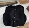 Chaleco de punto holgado estilo coreano, jersey versátil, top casual fino de moda 2026 nuevo para mujer
