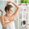 Depiladora Eléctrica Multifuncional Inteligente Transfronteriza para Mujer Depiladora de Axilas Cuchilla de Afeitar Eléctrica Depiladora Íntima Recortadora de Cejas