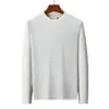 Artículos de Gran Valor: Sudadera Casual de Moda Básica Versátil Otoño e Invierno, Caliente por Ambos Lados, con Cuello Semi Alto, Camiseta Térmica de Capa Base